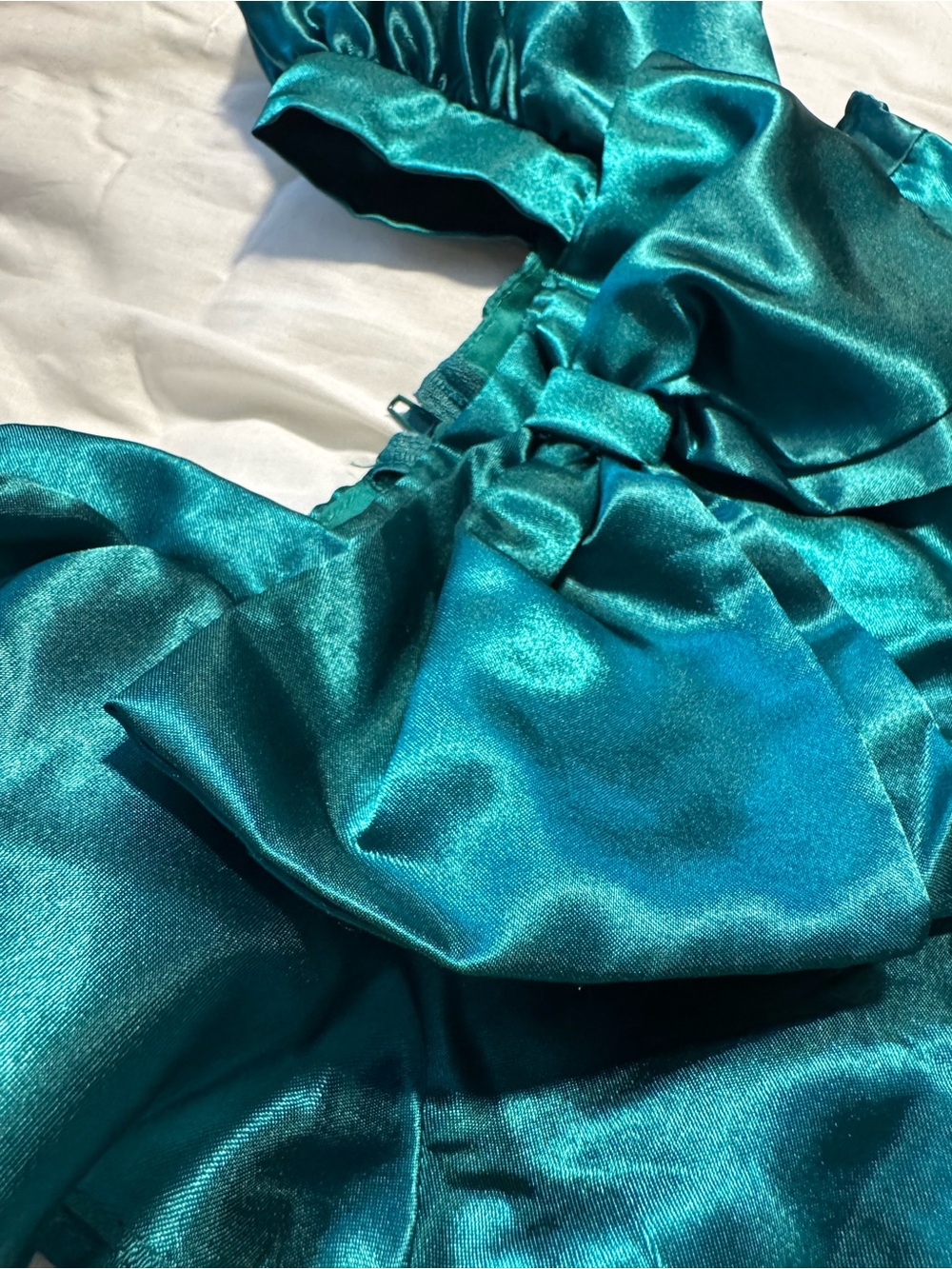 Dreaming of Lucy Emerald Green Sparkle Tulle Party Dress Girls Size 3T - Picture 3 of 8